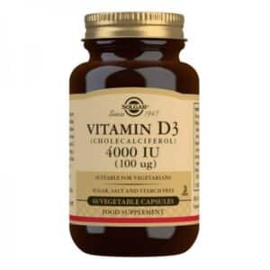 Rastlinske kapsule vitamin D3 Solgar E52907
